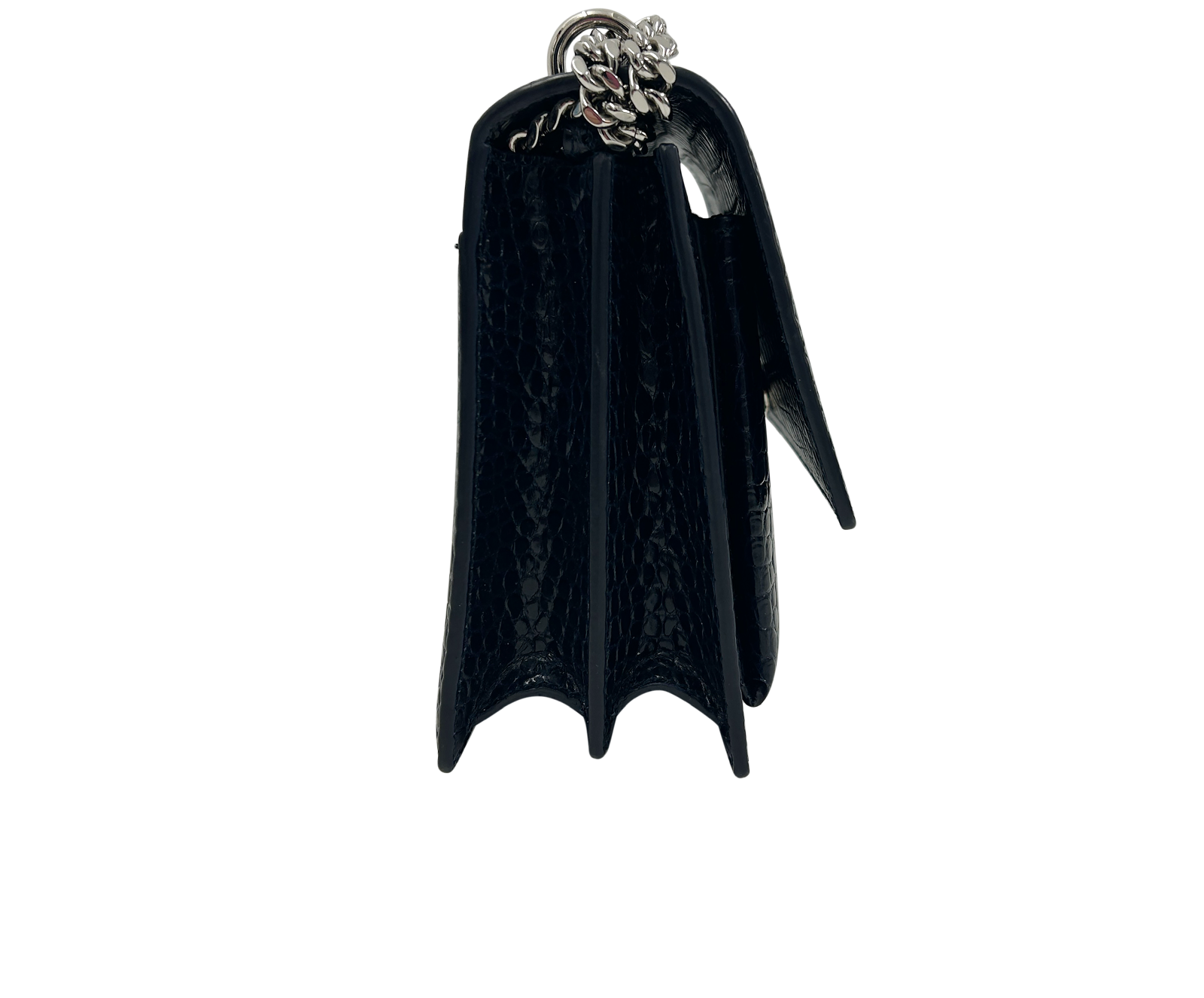 Sunset, 1.800&euro;, Bolso, Azul, Animal - Piel, Vista lateral